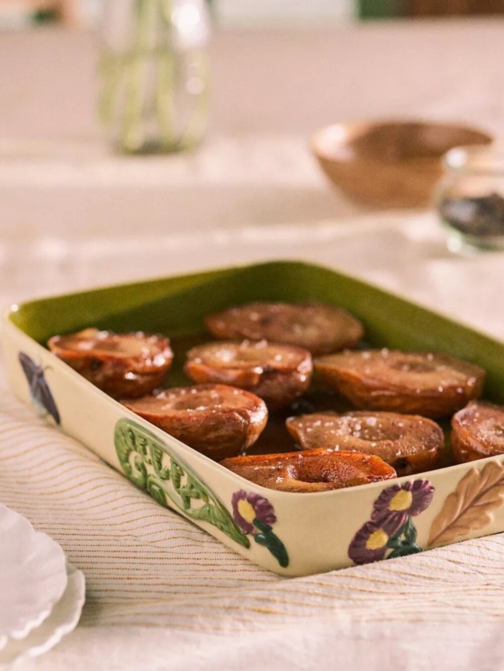 Anthropologie, The Faye Icon Stoneware Rectangle Baking Dish: Fall Edition